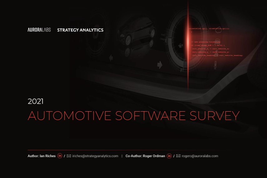 2021 Automotive Software Survey Report