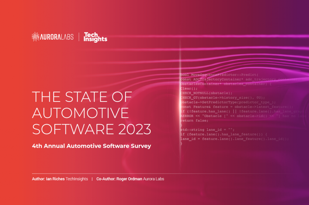 2023 Automotive Software Survey Report